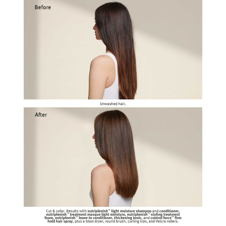 nutriplenish™ styling treatment foam, Model