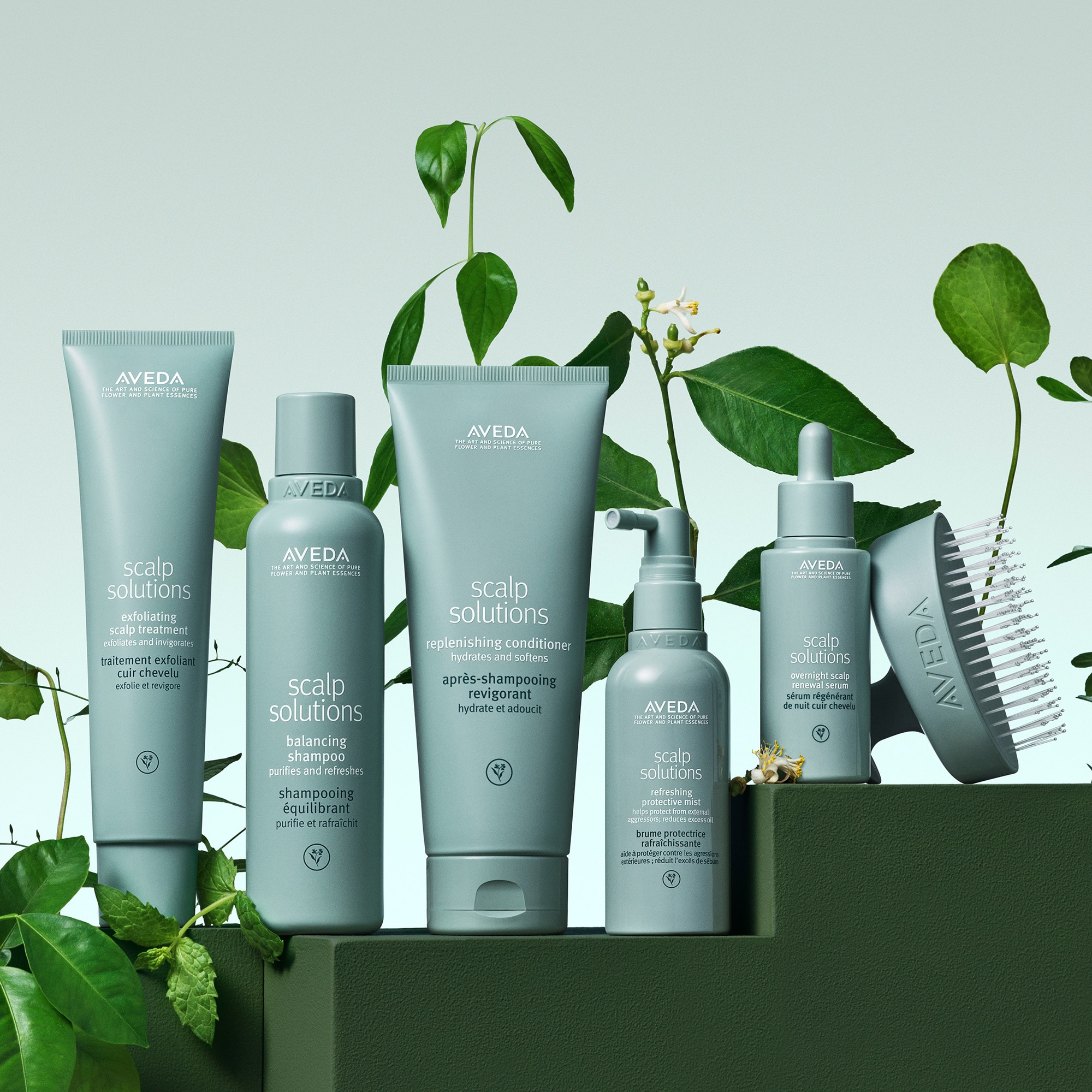 scalp solutions stimulating scalp massager | Aveda