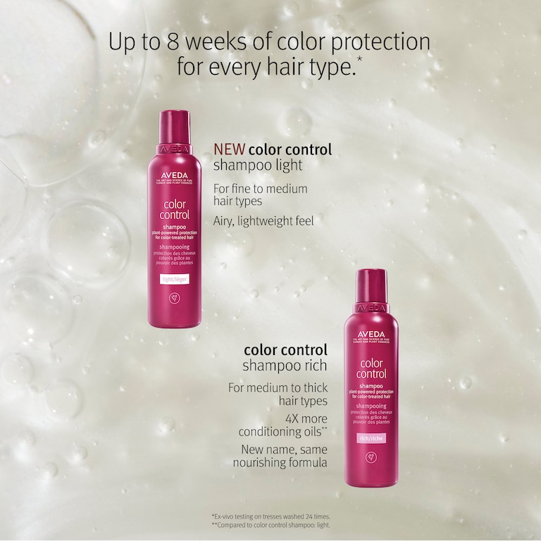 color control light shampoo