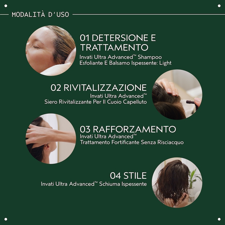 invati ultra advanced™ shampoo esfoliante - light