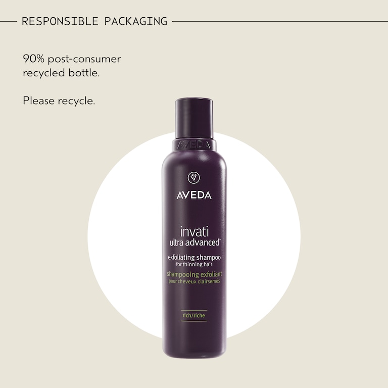 invati ultra advanced™ exfoliating shampoo - rich