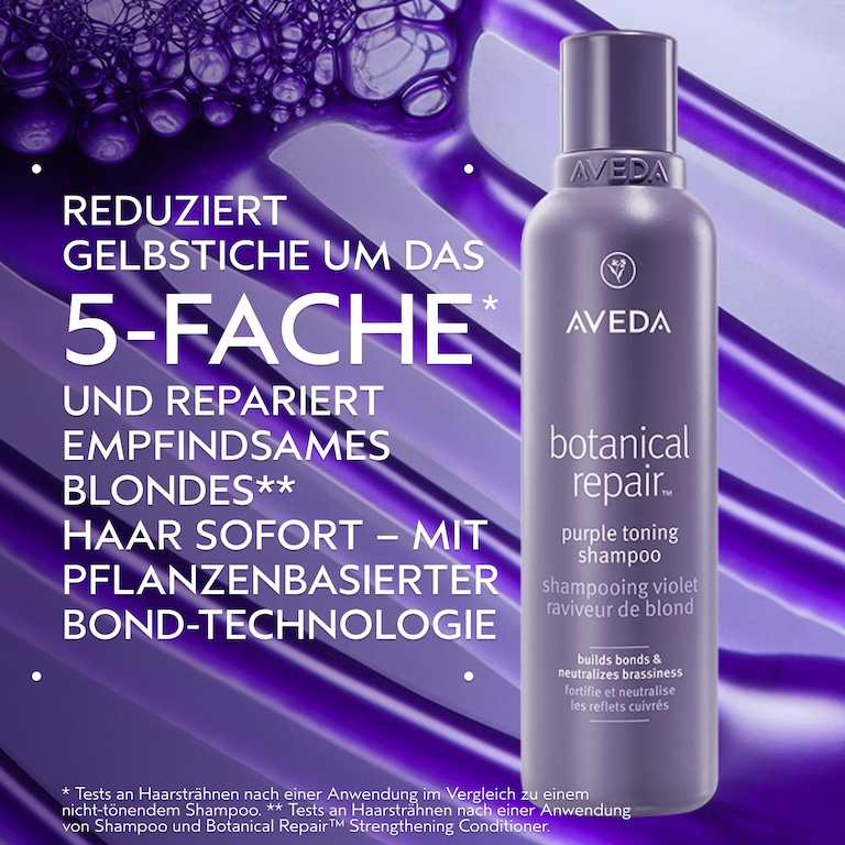 botanical repair™ purple toning shampoo