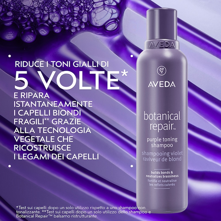 botanical repair™ purple toning shampoo