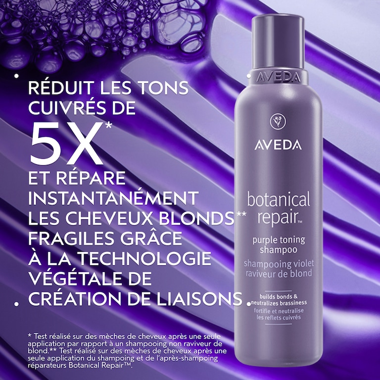 botanical repair™ purple toning shampoo