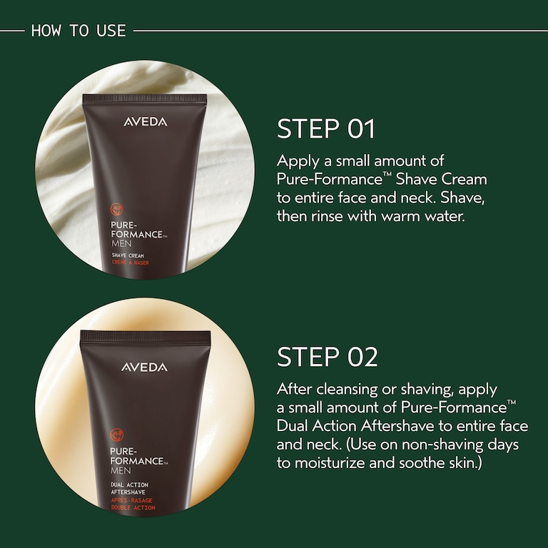aveda men pure-formance™ dopobarba a doppia azione