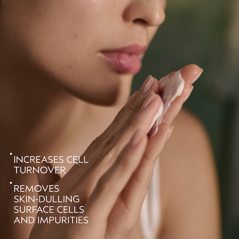 crema detergente esfoliante