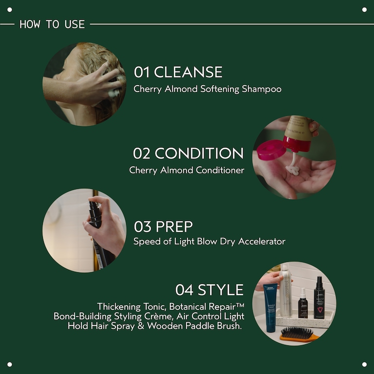 cherry almond après-shampooing adoucissant