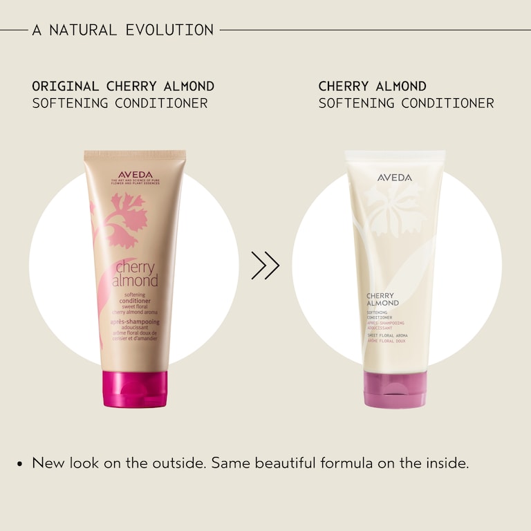cherry almond après-shampooing adoucissant