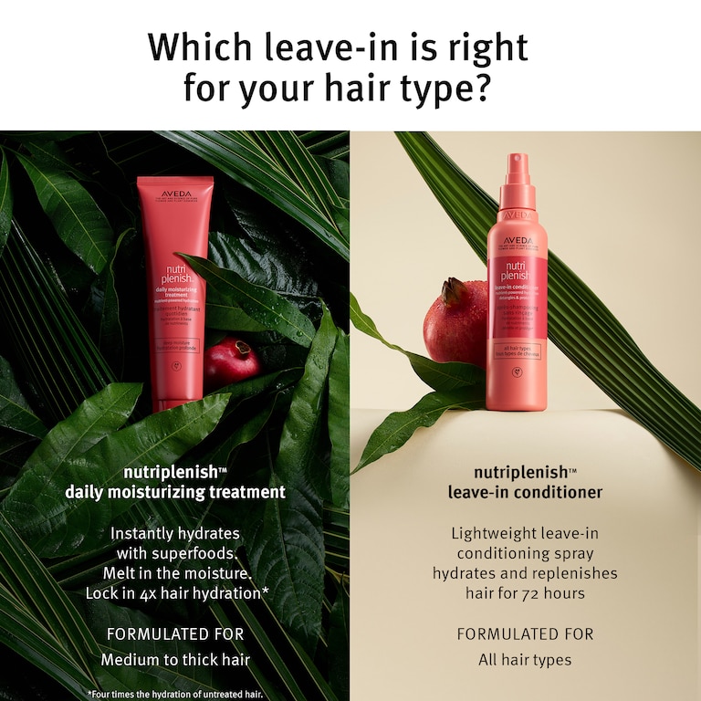 nutriplenish&trade; leave-in conditioner