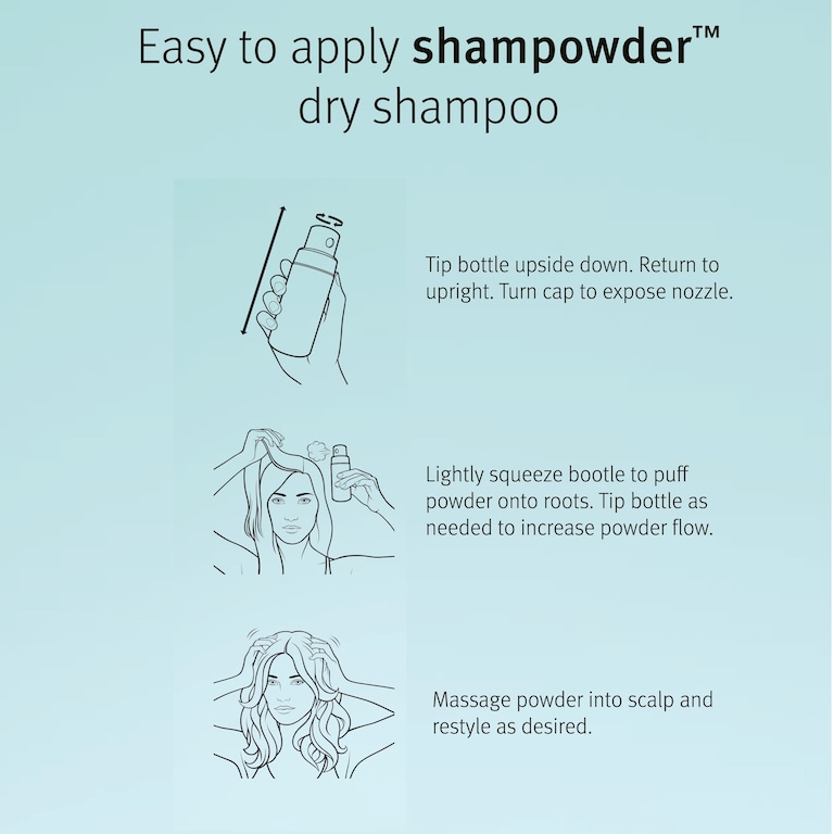 shampowder&trade; dry shampoo