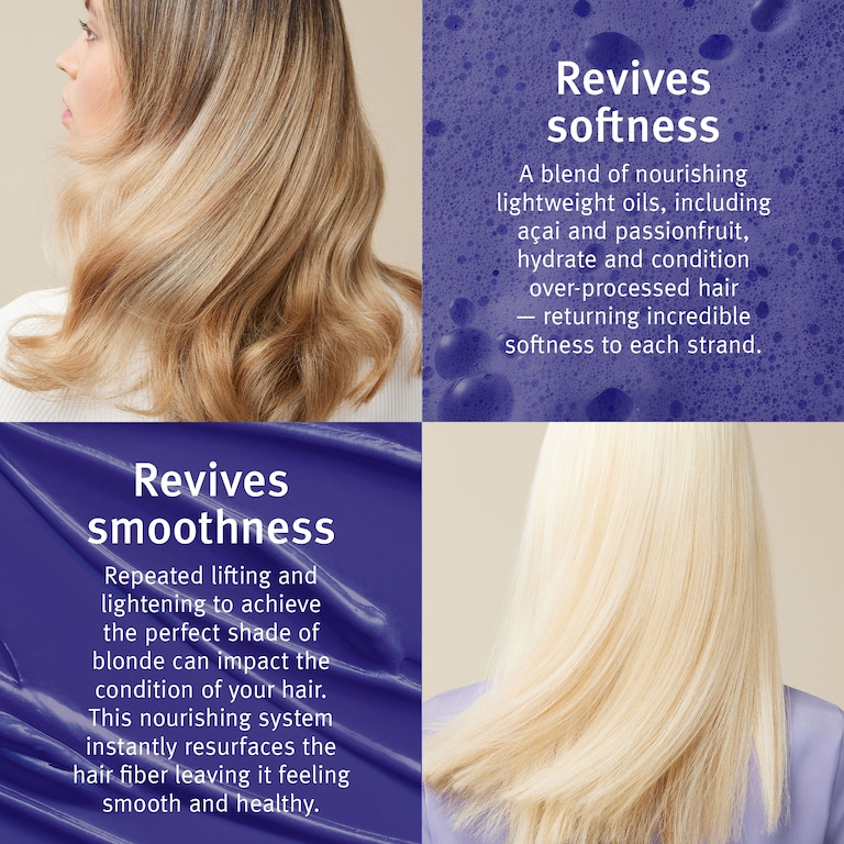 blonde revival&trade; purple toning shampoo