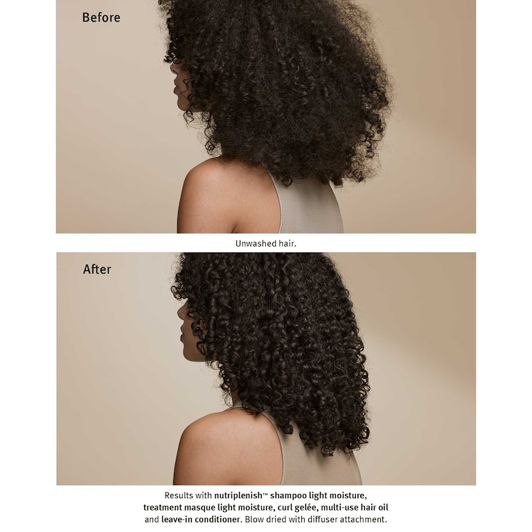 nutriplenish&trade; curl gelée, Model