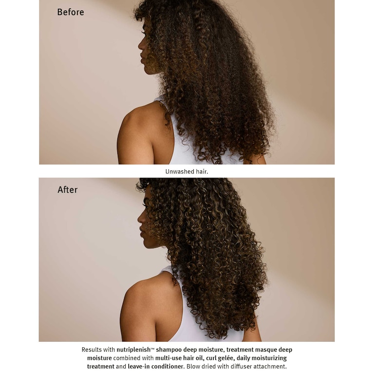 nutriplenish&trade; curl gelée, Model