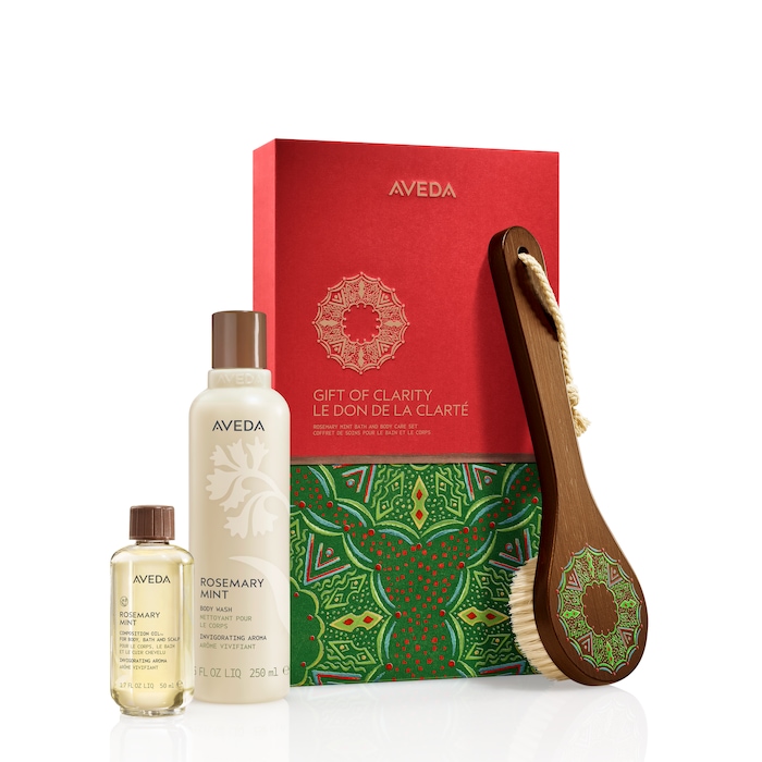 Gift of Clarity Rosemary Mint Bath & Body Set, Product Shot