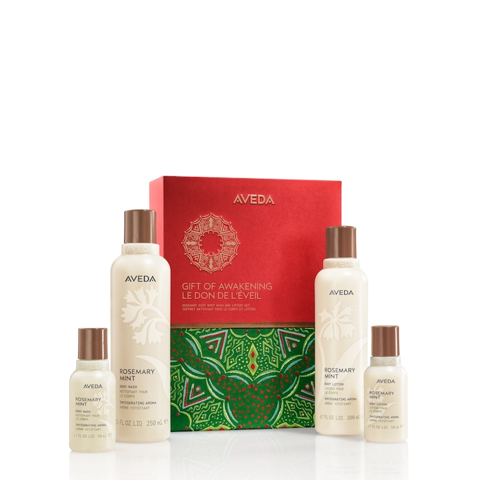 Gift of Awakening Rosemary Mint Body Set, Product Shot