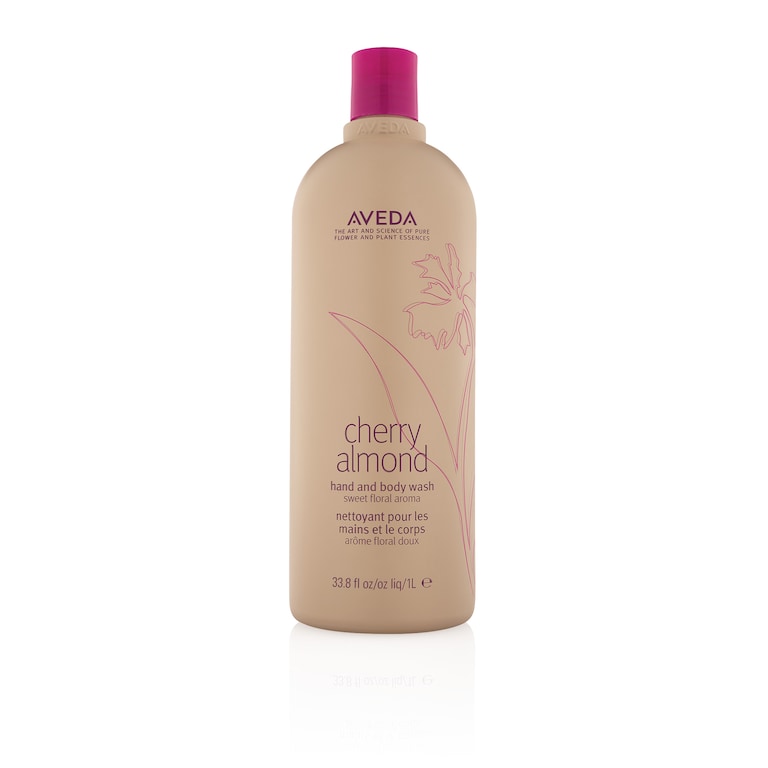 cherry almond hand and body wash, 250ml, Product Shot