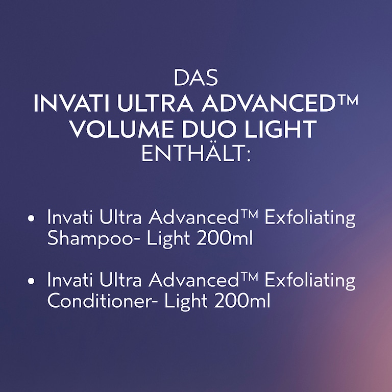 invati ultra advanced™ Volume Duo – Light, Alt
