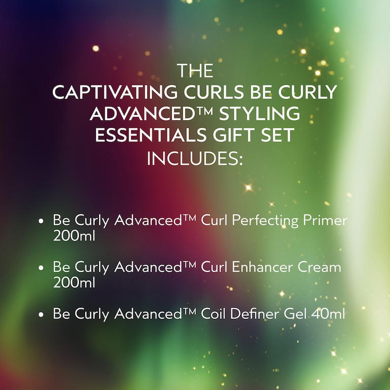 Coffret cadeau Essentiels de coiffure Captivating Curls Be Curly Advanced™ en édition limitée, Alt