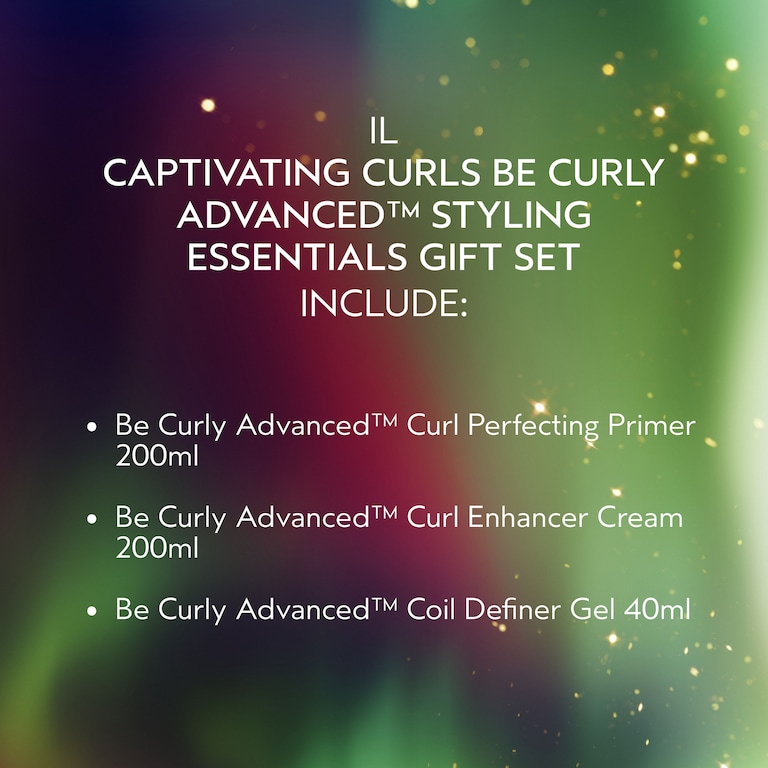 Set regalo Captivating Curls Be Curly Advanced™ in edizione limitata di prodotti essenziali per lo styling, Alt