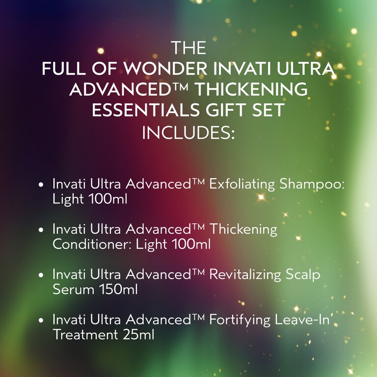 Coffret cadeau Essentiels épaississants Full of Wonder Invati Ultra Advanced™ en édition limitée, Alt