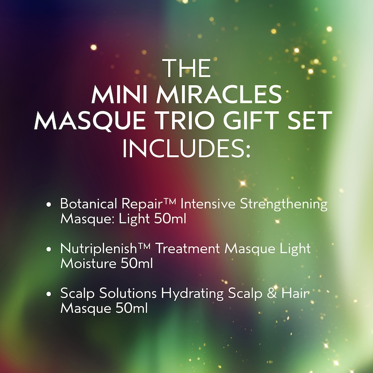 Coffret cadeau Trio de masques Mini Miracles édition limitée, Alt