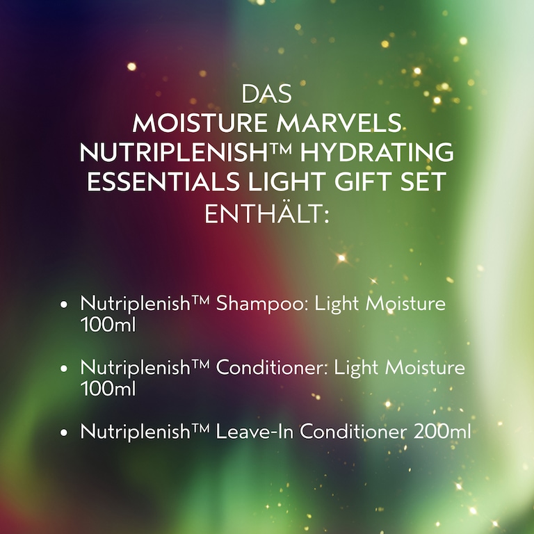 Limited Edition Moisture Marvels Nutriplenish™ Hydrating Essentials Light Gift Set, Alt
