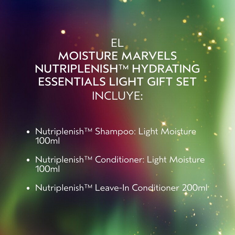 Set de regalo de edición limitada Moisture Marvels Nutriplenish™ Hydrating Essentials Light, Alt