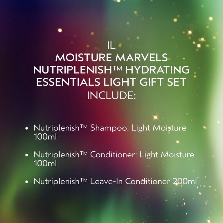 Set regalo Moisture Marvels Nutriplenish™ in edizione limitata di prodotti essenziali idratanti, Alt