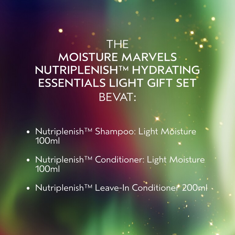 Limited-Edition Moisture Marvels Nutriplenish™ Hydrating Essentials Light Gift Set, Alt