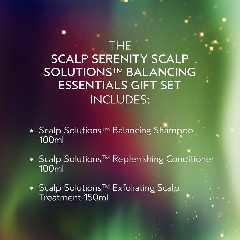Coffret cadeau Essentiels équilibrants Scalp Serenity Scalp Solutions™ en édition limitée, Alt