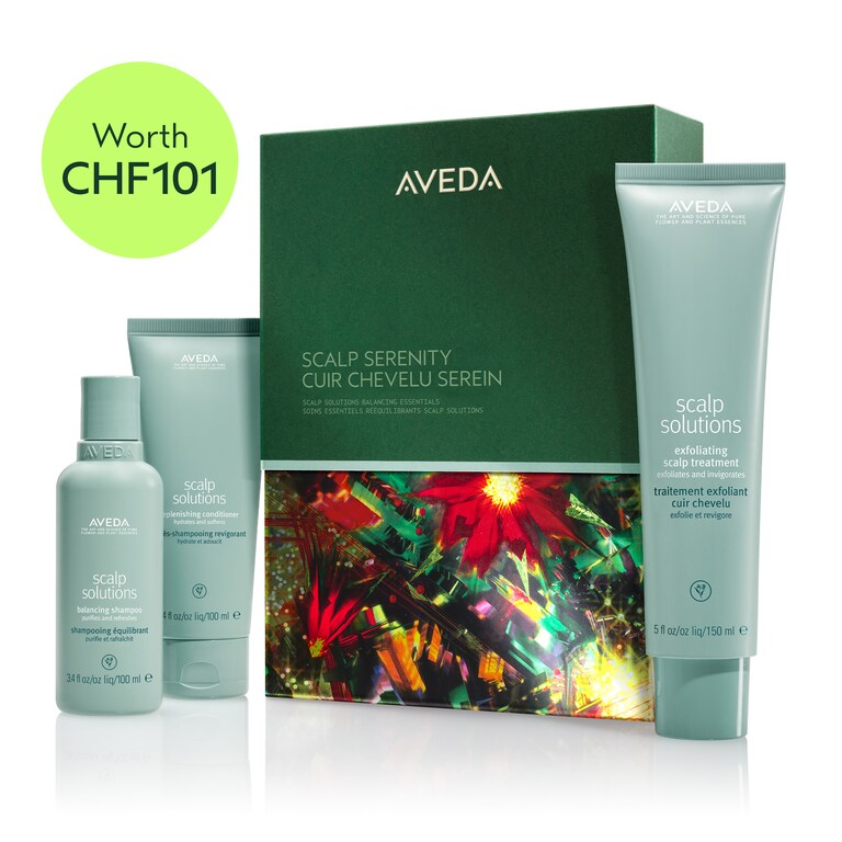 Coffret cadeau Essentiels équilibrants Scalp Serenity Scalp Solutions™ en édition limitée, Product Shot