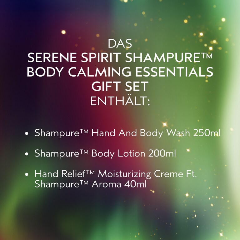 Limited Edition Serene Spirit Shampure™ Body Calming Essentials Gift Set, Alt