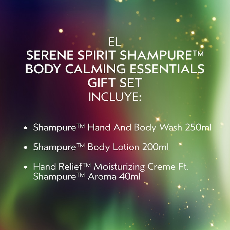 Set de regalo de edición limitada Serene Spirit Shampure™ Body Calming Essentials, Alt