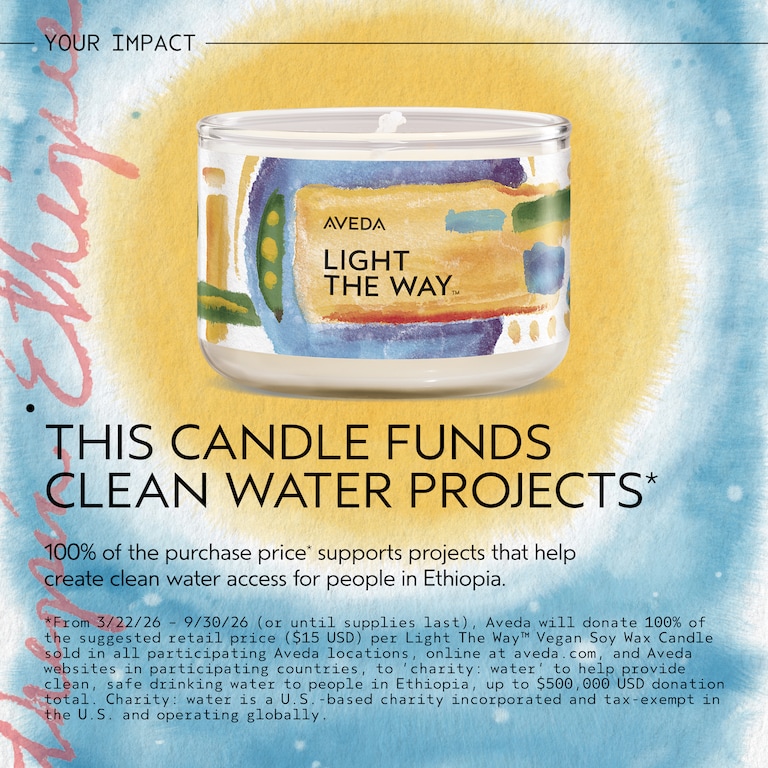 Limited-Edition Light The Way™ Vegan Soy Wax Candle with Rosemary Mint Aroma, 125.0 g, Alt