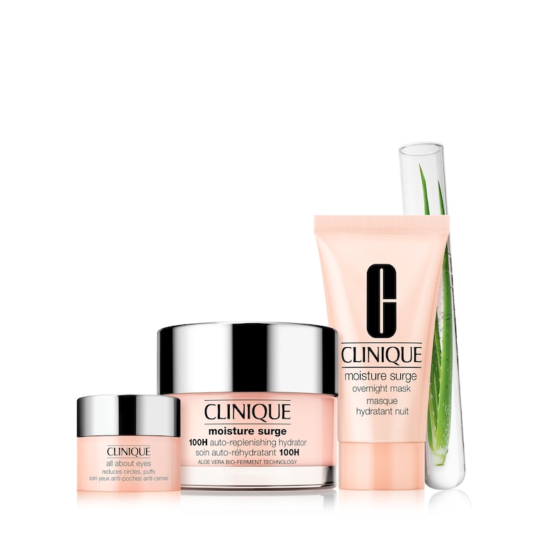 Hydrate + Glow Skincare Set, Product Shot