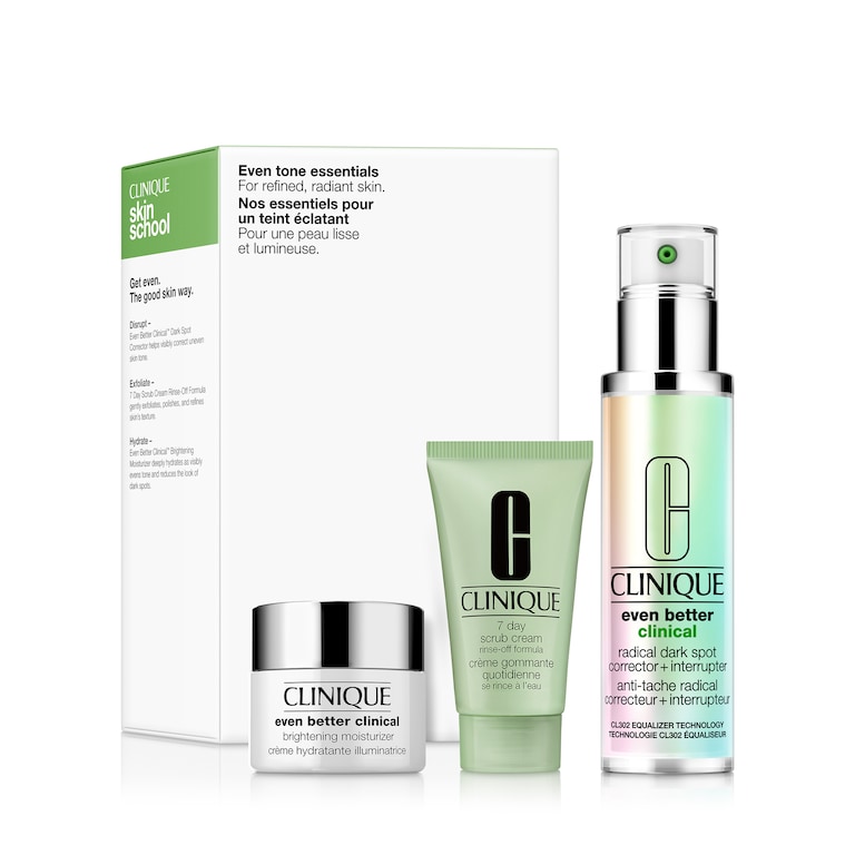 Even Tone Essential Skincare Set, Product Shot