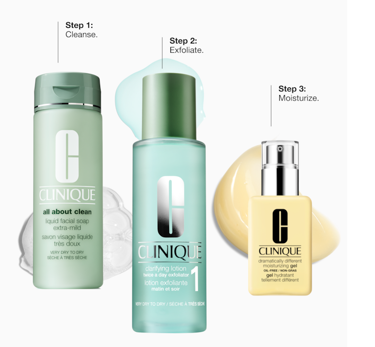 3-Step Routine For Very Dry to Dry Skin, Alt