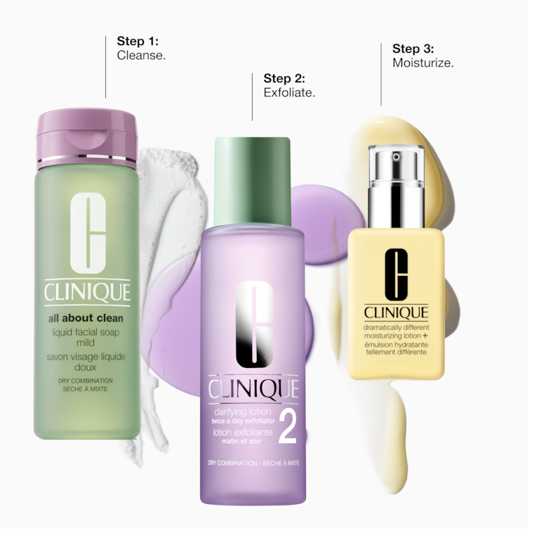 3-Step Routine For Dry Combination Skin, Alt