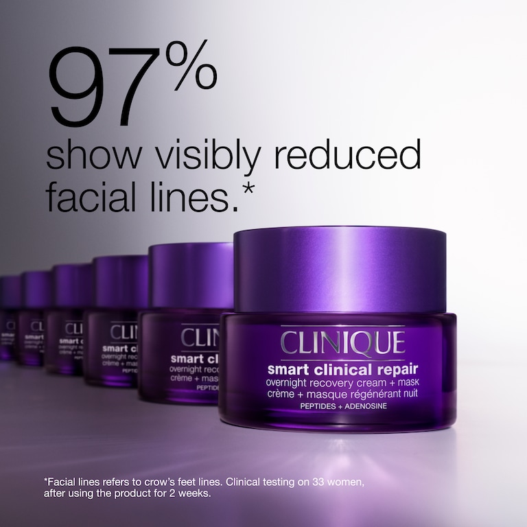 Clinique Smart Clinical Repair™ Overnight Recovery Cream + ansiktsmaske