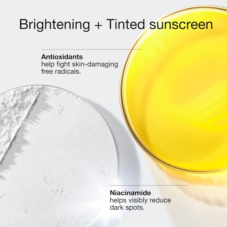 UV Solutions Éclat + Écran solaire teinté SPF 50/PA+++