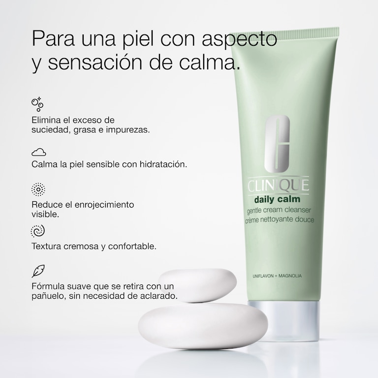 Clinique Daily Calm™ Limpiador en Crema Suave