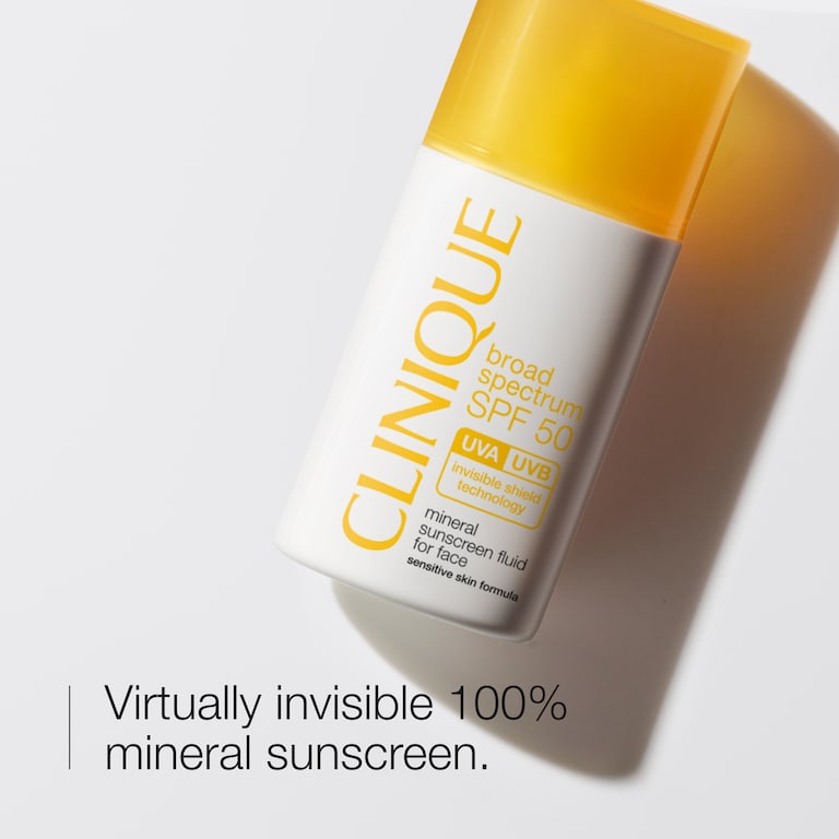 SPF 50 Mineral Sunscreen Fluid For Face