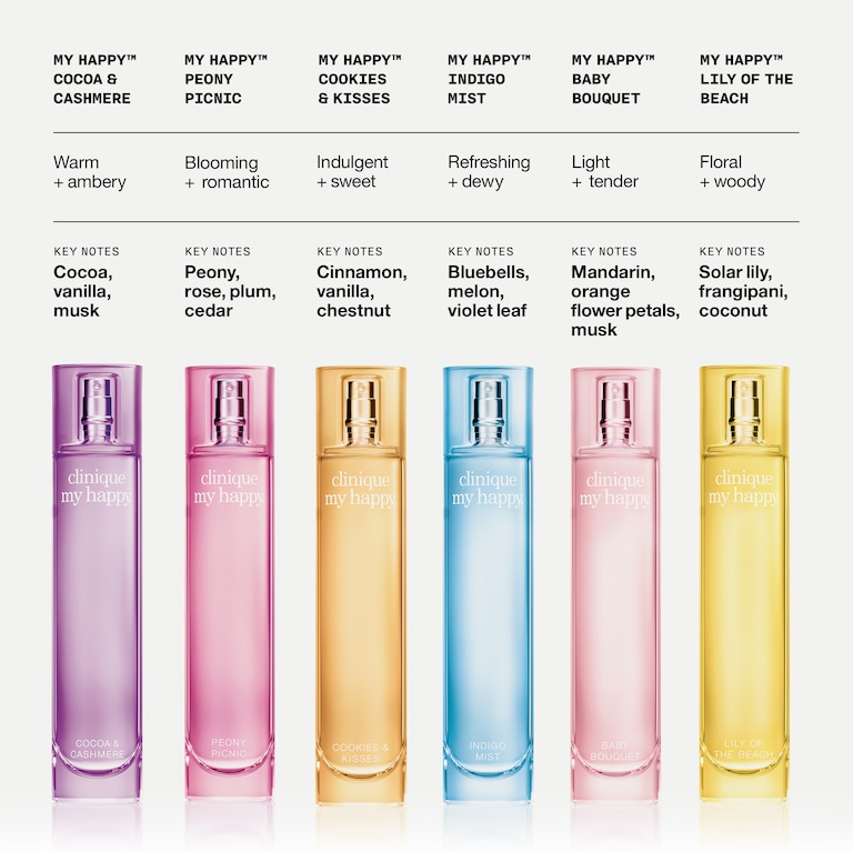 CLINIQUE モカ Clinique My Happy™ Cocoa & Cashmere Eau de Parfum Spray