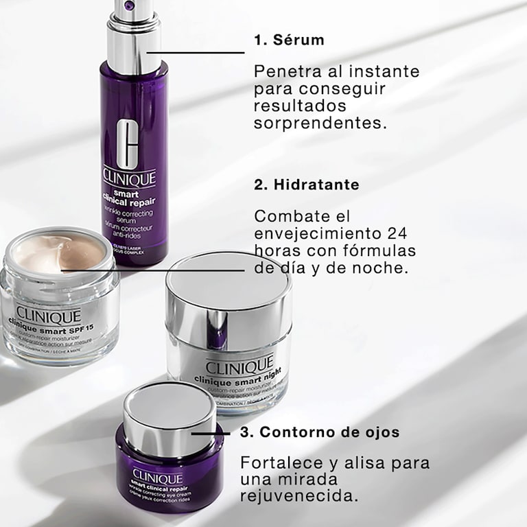 Clinique Smart Clinical Repair&trade; Crema de Contorno de Ojos de Corrección Antiarrugas