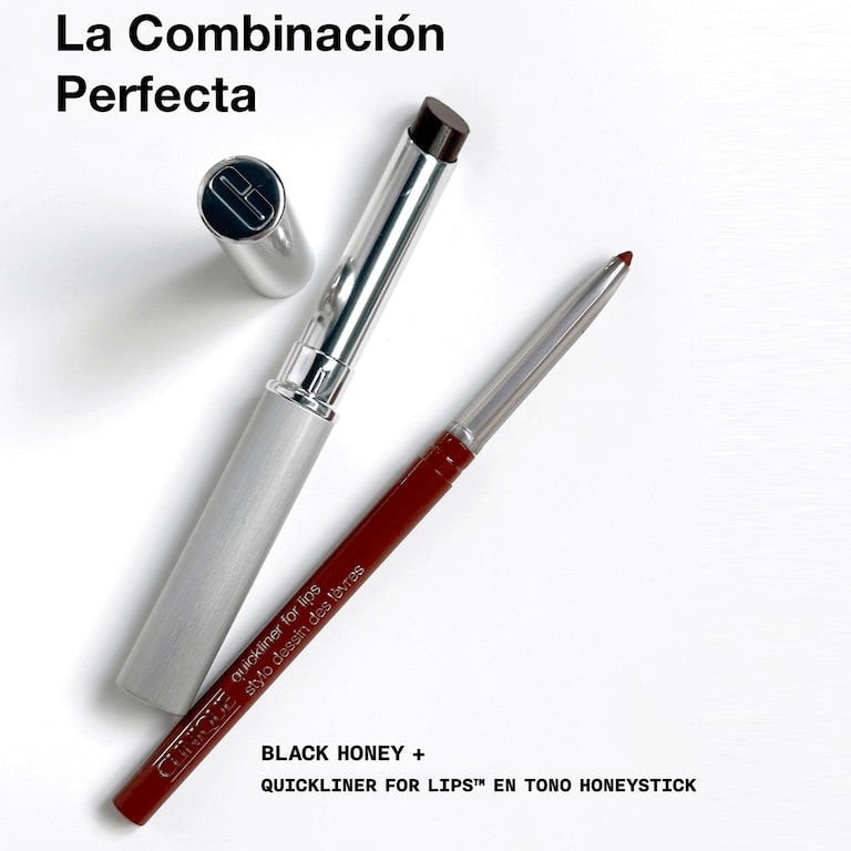 Labial Almost en Color Negro Miel, Black Honey, 1.9g