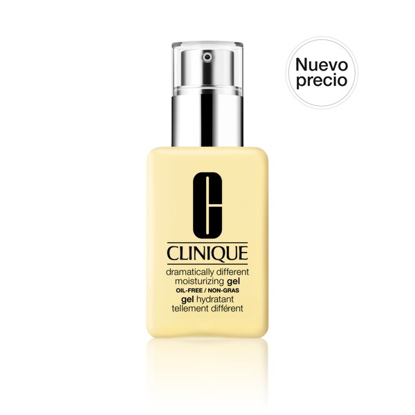 Dramatically Different™ Hidratante en Gel, La emblemática crema hidratante sin aceites de Clinique ha sido desarrollada por dermatólogos. Su fórmula equilibra y revitaliza las pieles más grasas.