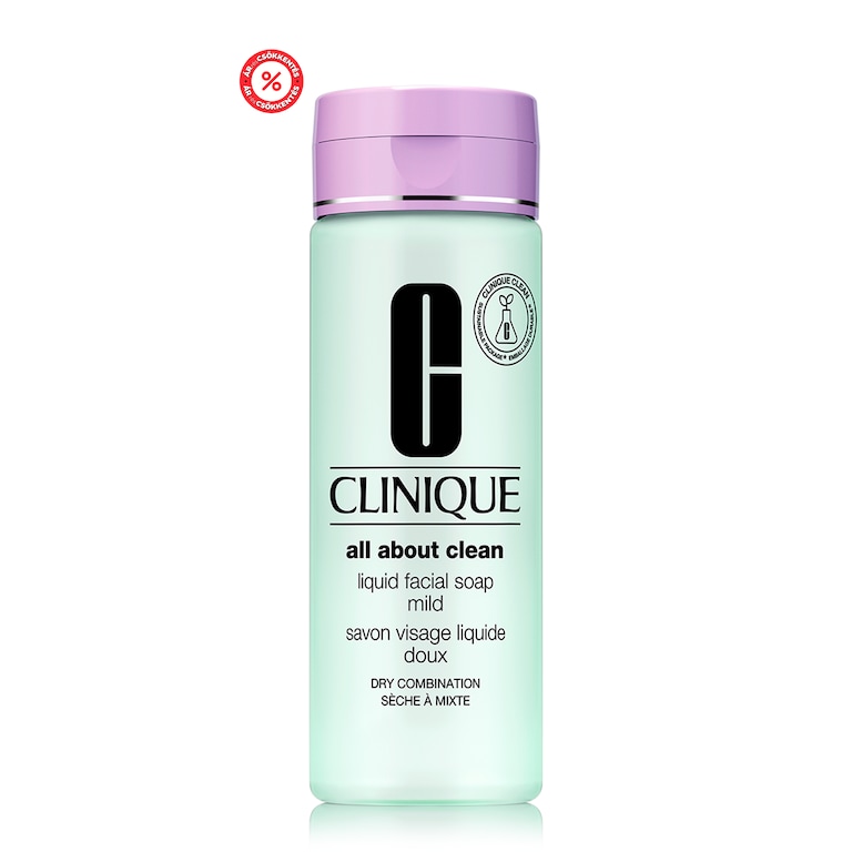 All About Clean™ Liquid Facial Soap Mild for Dry Combination Skin Types, 200.0 ml, Product Shot