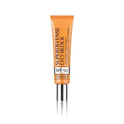 Superdefense™ City Block Broad Spectrum SPF 50 Daily Energy + Face Protector, 40.0 ml, Product Shot