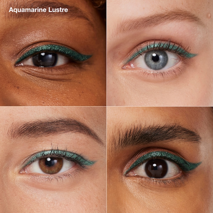 Quickliner™ For Eyes Intense – Lustre Eyeliner, 0.25 g, Aquamarine Lustre, Model, multiple