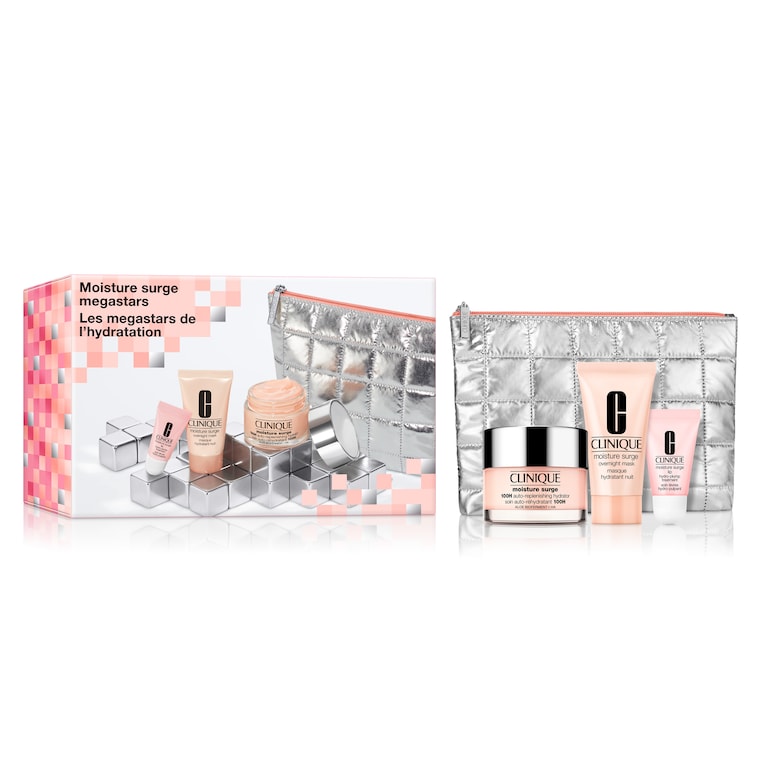 Coffret de soins de la peau Moisture Surge Megastars | Clinique